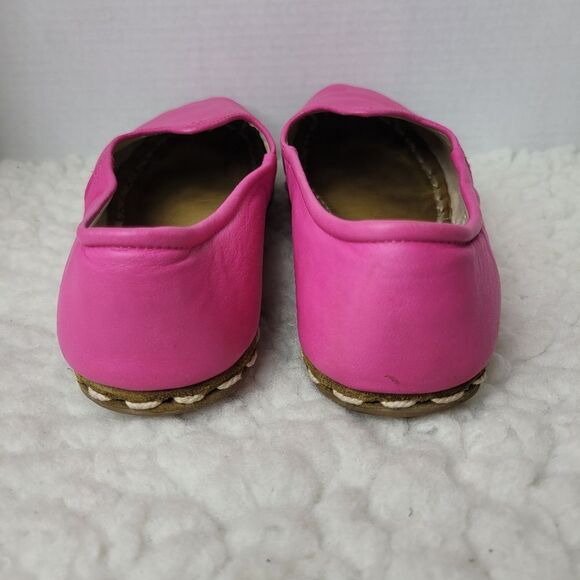 Sabah Slip On Unisex Shoes Size 8 Mens 10 Womens Condesa Pink Leather Rare Good  - Picture 4 of 9